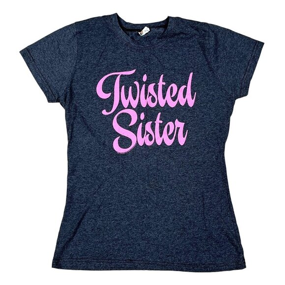 Twisted Sister Womens T-Shirt Size Large - Picture 1 of 4